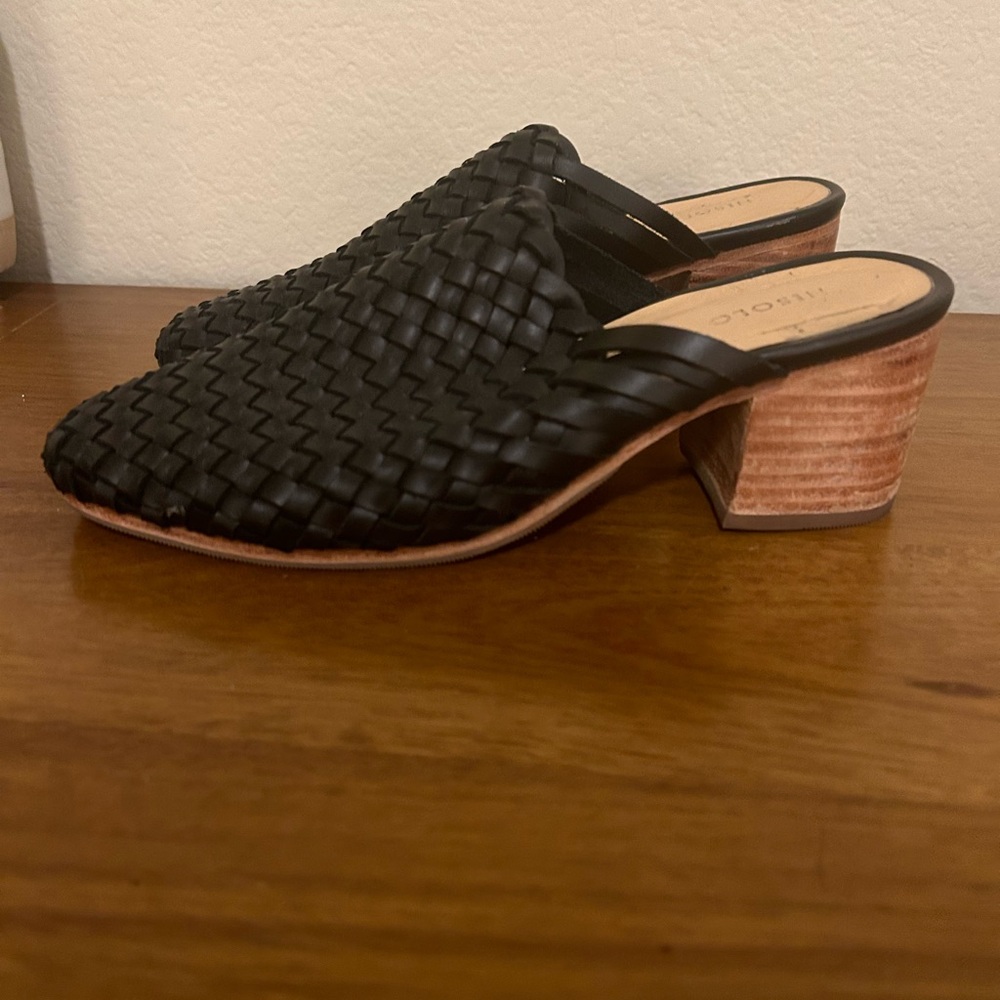 Nisolo Mules Black | Size 8.5 | barely worn